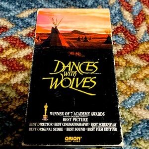 3/$20. Dances With Wolves VHS